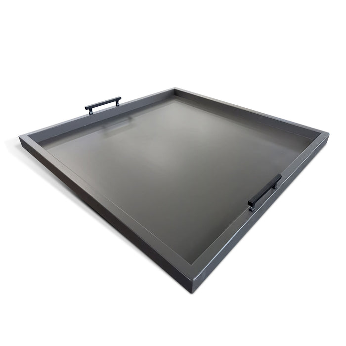 Sunny Designs Square Tessa Ottoman Tray Urban Bronze - Bed & Sofa Hub