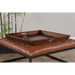 Sunny Designs Santa Fe Ottoman Tray Dark Chocolate - Bed & Sofa Hub