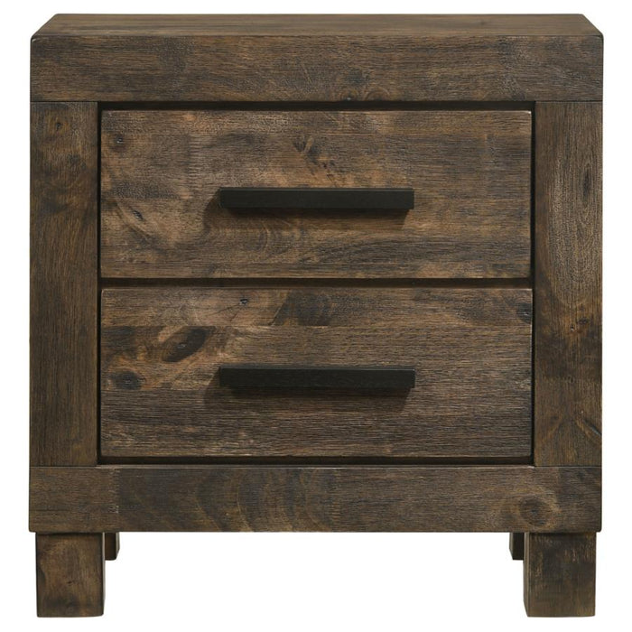 Coaster Woodmont 5-piece Bedroom Set Rustic Golden Brown - Bed & Sofa Hub