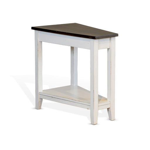 Sunny Designs Carriage House Chair Side Table European Cottage - Bed & Sofa Hub