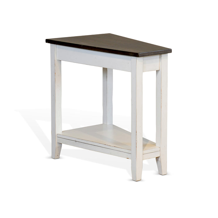 Sunny Designs Carriage House Chair Side Table European Cottage - Bed & Sofa Hub