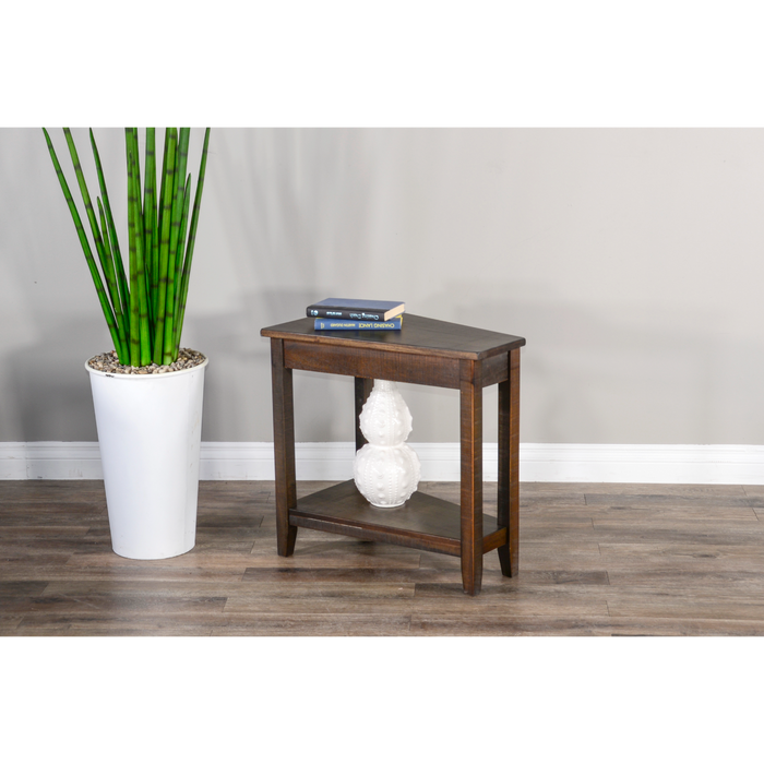 Sunny Designs Chair Side Table Tobacco Leaf - Bed & Sofa Hub