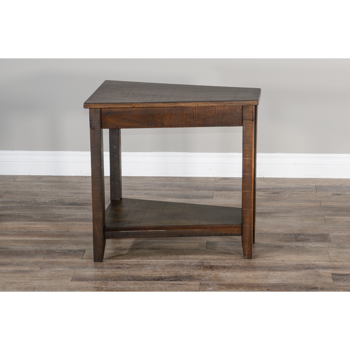 Sunny Designs Chair Side Table Tobacco Leaf - Bed & Sofa Hub