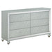Coaster Gunnison 4-piece Bedroom Set Silver Metallic - Bed & Sofa Hub