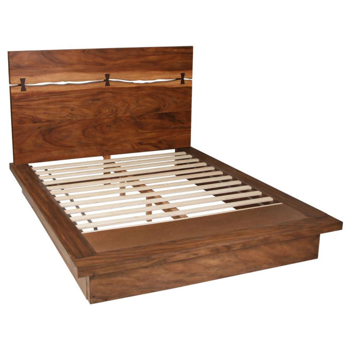 Coaster Winslow 4-piece Bedroom Set Smokey Walnut - Bed & Sofa Hub