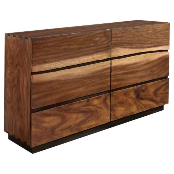 Coaster Winslow 4-piece Bedroom Set Smokey Walnut - Bed & Sofa Hub