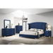 Coaster  Melody 5-piece Bedroom Set Pacific Blue - Bed & Sofa Hub