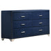 Coaster  Melody 5-piece Bedroom Set Pacific Blue - Bed & Sofa Hub