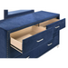 Coaster  Melody 5-piece Bedroom Set Pacific Blue - Bed & Sofa Hub