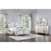 Coaster Evangeline 4-piece Bedroom Set Silver Oak - Bed & Sofa Hub