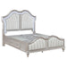 Coaster Evangeline 4-piece Bedroom Set Silver Oak - Bed & Sofa Hub