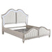 Coaster Evangeline 4-piece Bedroom Set Silver Oak - Bed & Sofa Hub