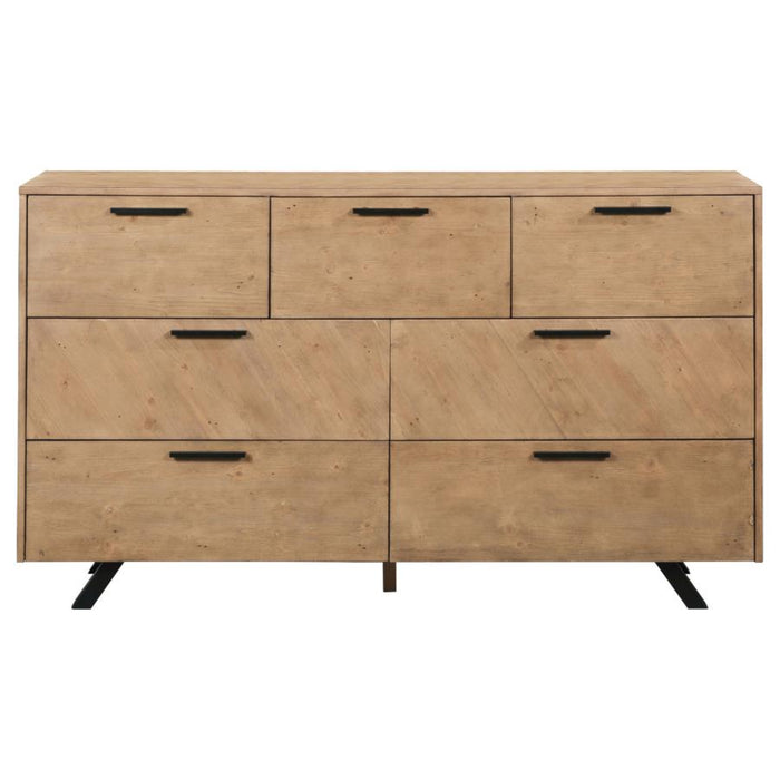 Coaster Taylor 4-piece Bedroom Set Light Honey Brown - Bed & Sofa Hub