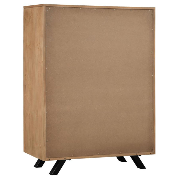 Coaster Taylor 5-piece Bedroom Set Light Honey Brown - Bed & Sofa Hub