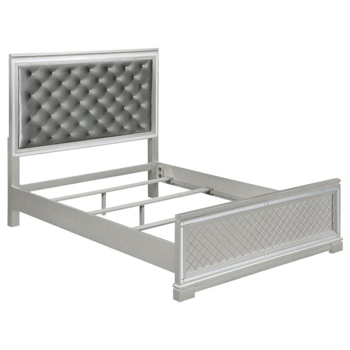Coaster Eleanor 4-piece Bedroom Set Metallic Mercury - Bed & Sofa Hub