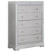 Coaster Eleanor 5-piece Bedroom Set Metallic Mercury - Bed & Sofa Hub