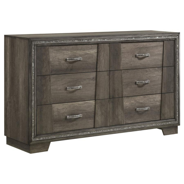 Coaster Janine 5-piece Bedroom Set Grey - Bed & Sofa Hub