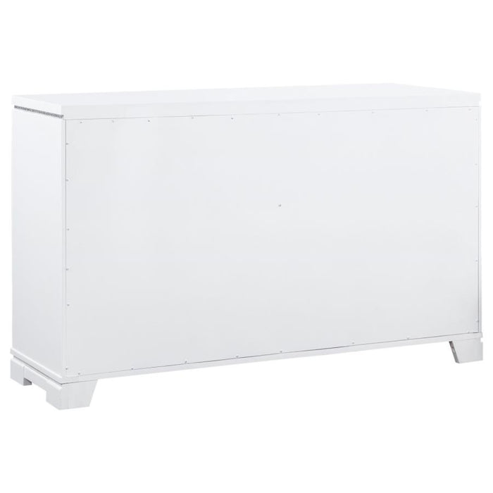 Coaster Eleanor 4-piece Bedroom Set White - Bed & Sofa Hub