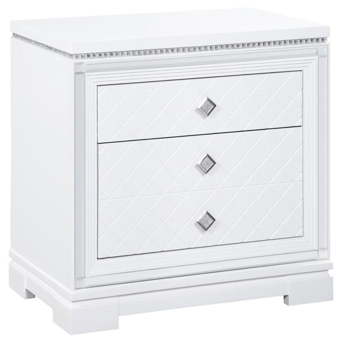 Coaster  Eleanor 5-piece Bedroom Set White - Bed & Sofa Hub