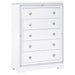Coaster  Eleanor 5-piece Bedroom Set White - Bed & Sofa Hub