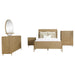Coaster Arini 5-piece Bedroom Set Sand Wash and Natural Cane - Bed & Sofa Hub