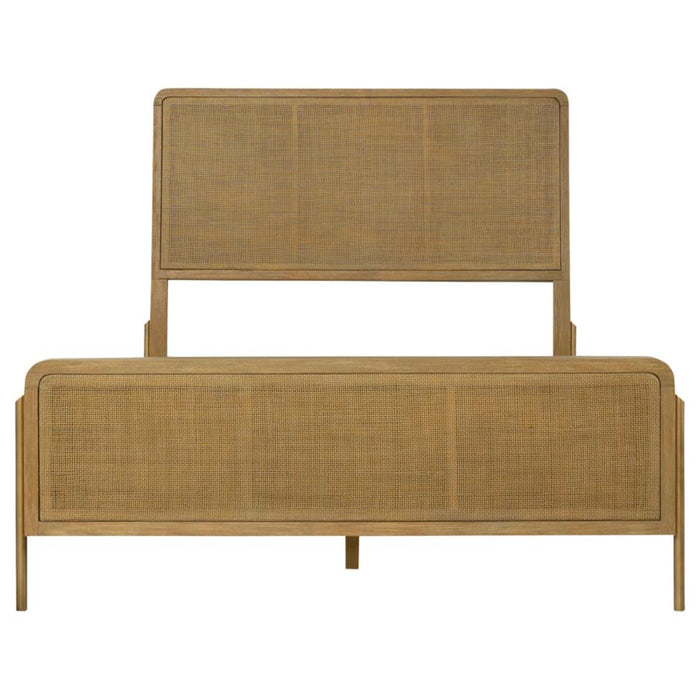 Coaster Arini 5-piece Bedroom Set Sand Wash and Natural Cane - Bed & Sofa Hub