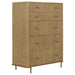 Coaster Arini 5-piece Bedroom Set Sand Wash and Natural Cane - Bed & Sofa Hub