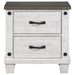 Coaster Lilith 4-piece Bedroom Set Distressed White - Bed & Sofa Hub
