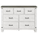 Coaster Lilith 4-piece Bedroom Set Distressed White - Bed & Sofa Hub