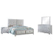 Coaster Larue 4-piece Bedroom Set Silver - Bed & Sofa Hub