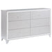 Coaster Larue 4-piece Bedroom Set Silver - Bed & Sofa Hub