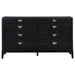 Coaster Brookmead 4-piece Bedroom Set Black - Bed & Sofa Hub
