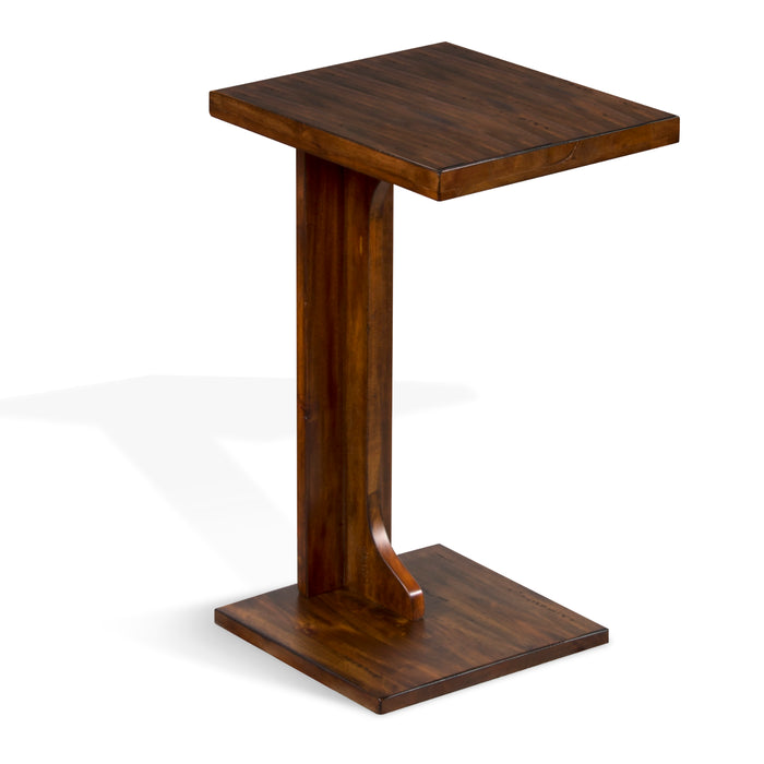 Sunny Designs Tuscany Sofa Mate Table Vintage Mocha - Bed & Sofa Hub