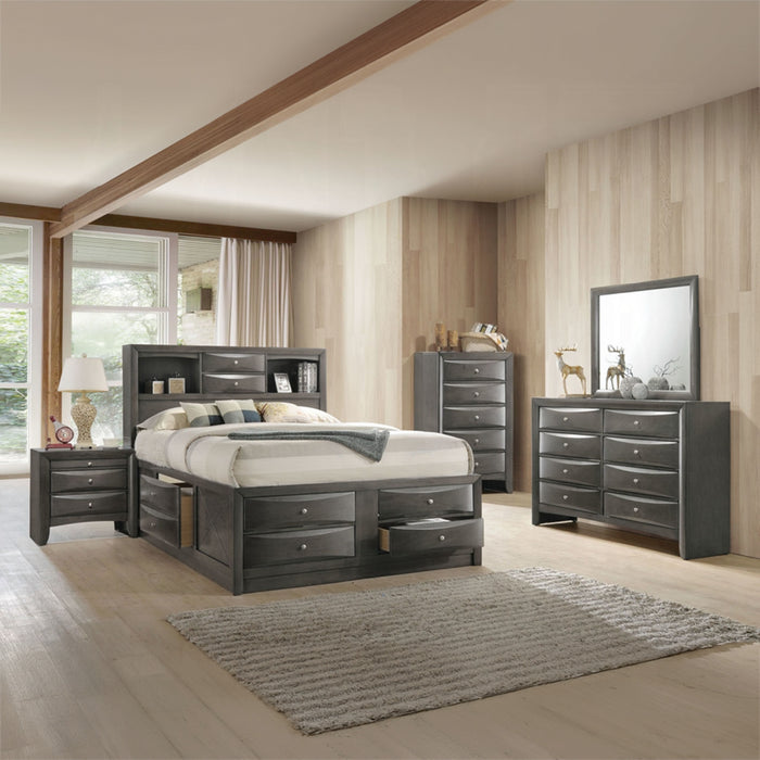 ACME Ireland EK Bed W/Storage - Bed & Sofa Hub