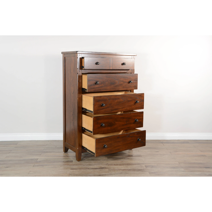 Sunny Designs Santa Fe Chest Dark Chocolate - Bed & Sofa Hub