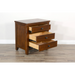 Sunny Designs Santa Fe Night Stand Dark Chocolate - Bed & Sofa Hub