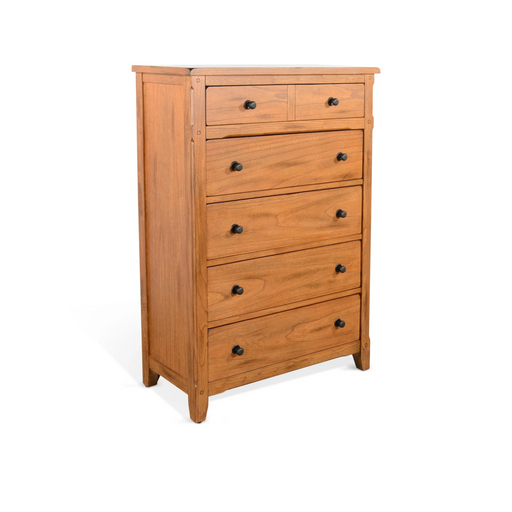 Sunny Designs Sedona Petite Wood Chest Rustic Oak - Bed & Sofa Hub