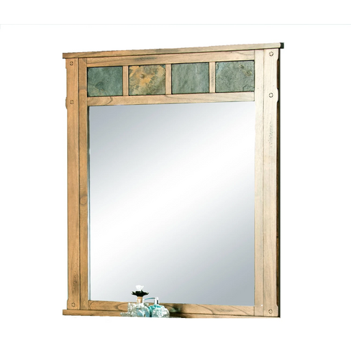 Sunny Designs Sedona Mirror Rustic Oak - Bed & Sofa Hub
