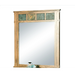 Sunny Designs Sedona Mirror Rustic Oak - Bed & Sofa Hub