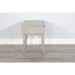 Sunny Designs American Modern 1-Drawer Mindi Wood Night Stand in Modern Gray - Bed & Sofa Hub
