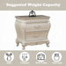 ACME Chantelle Nightstand W/Granite Top - Bed & Sofa Hub