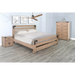 Sunny Designs Desert Rock Mahogany Wood Eastern King Bed in Light Brown Desert Rock - Bed & Sofa Hub
