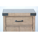 Sunny Designs Desert Rock Modern Mahogany Wood Nightstand in Light Brown Desert Rock - Bed & Sofa Hub