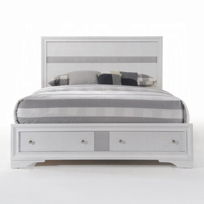 ACME Naima EK Bed W/Storage - Bed & Sofa Hub