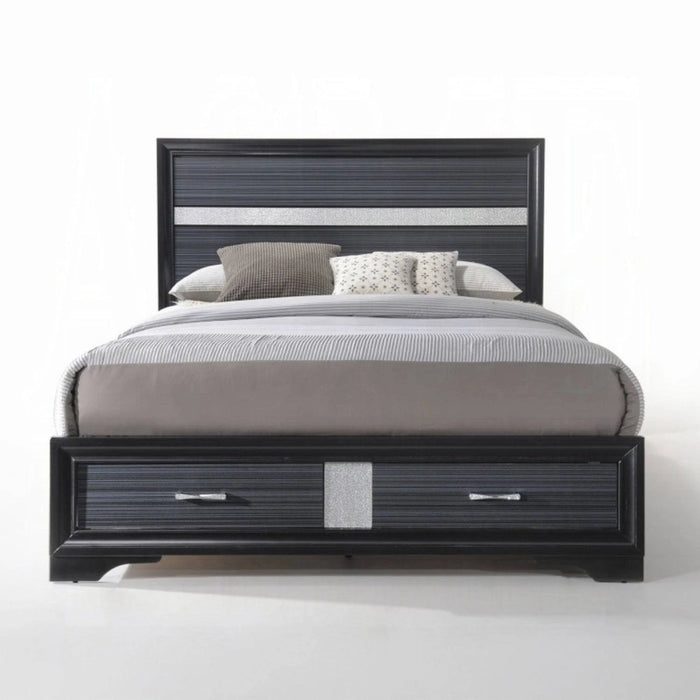 ACME Naima Queen Bed W/Storage - Bed & Sofa Hub