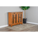 Sunny Designs Sedona 42" Adjustable Shelf Wood Bookcase in Rustic Oak - Bed & Sofa Hub