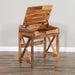 Sunny Designs Havana X-Base Student School Desk Rustic Acacia - Bed & Sofa Hub