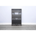 Sunny Designs 48" Mahogany Wood Folding Bookcase Black Walnut - Bed & Sofa Hub