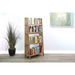Sunny Designs  60" Mahogany Wood Folding Bookcase Desert Rock - Bed & Sofa Hub
