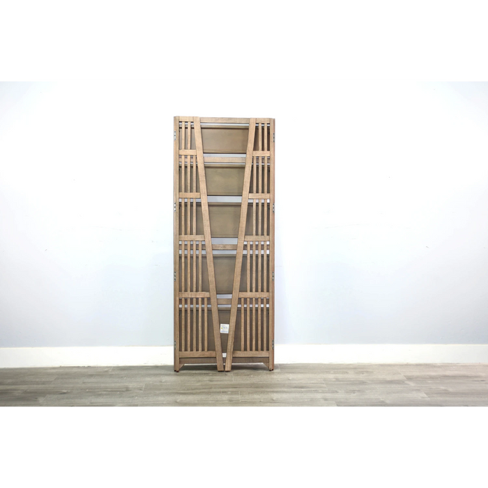 Sunny Designs  72" Mahogany Wood Folding Bookcase Desert Rock - Bed & Sofa Hub